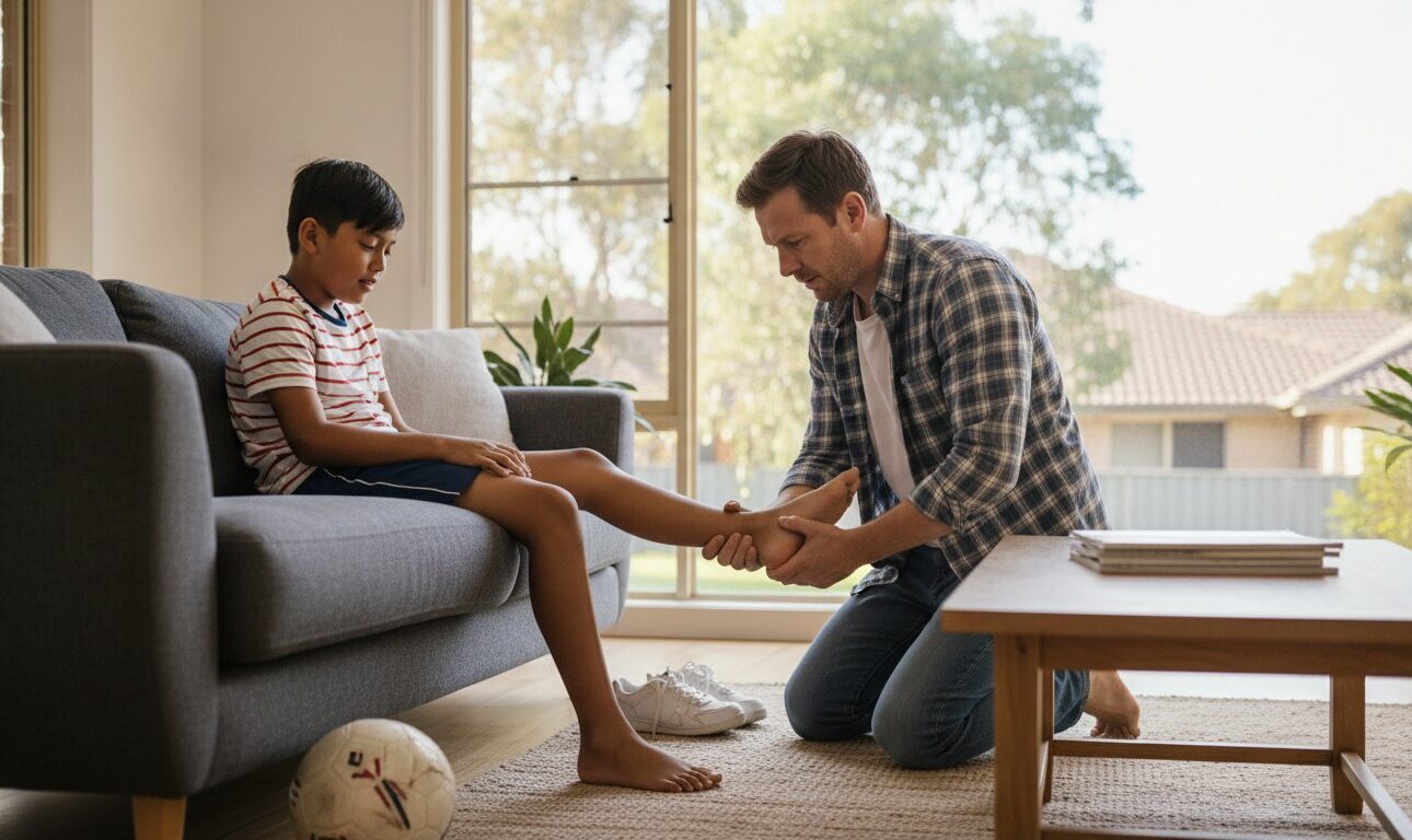 Growing Pains in Children's Feet: A Parent’s Guide to Treatment and Relief