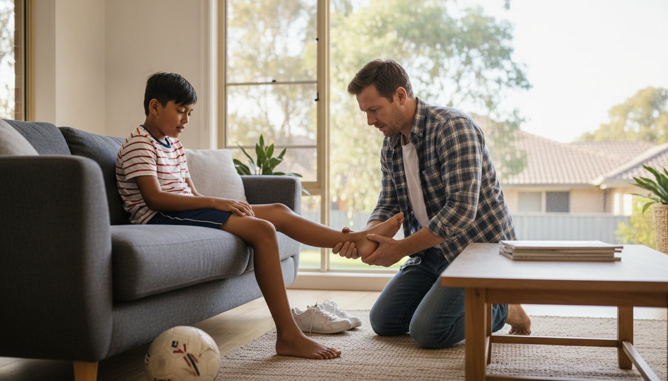 Growing Pains in Children's Feet: A Parent’s Guide to Treatment and Relief